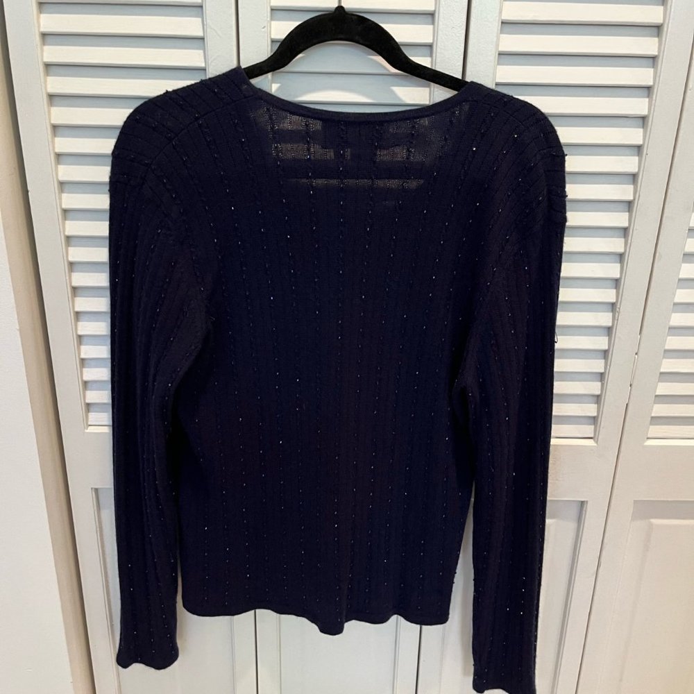 Cashmere Sweater Set - Cardigan and Shell - Picture 3 of 6